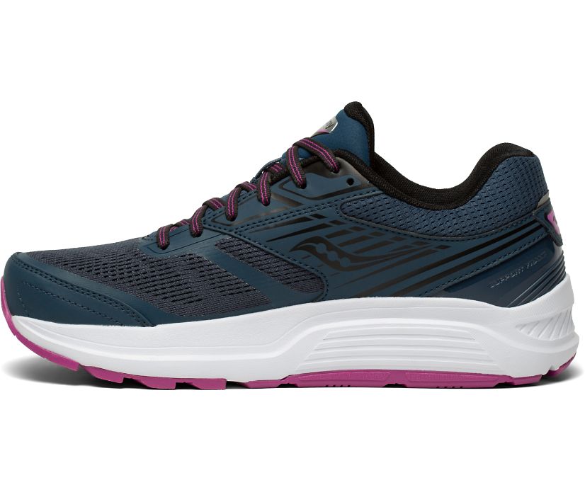 Saucony Echelon 8 Wide Women's Running Shoes Navy | Canada 103NWYB